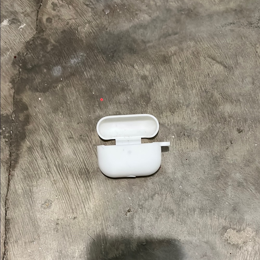 White Wireless Earbuds Case